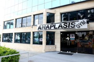 anaplasis gym main entrance storefront