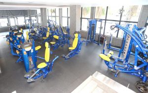 hoist gym fitness equipment upstairs view