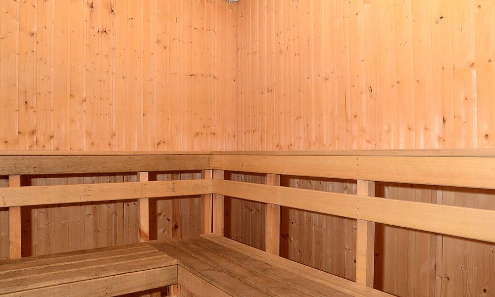 sauna inside