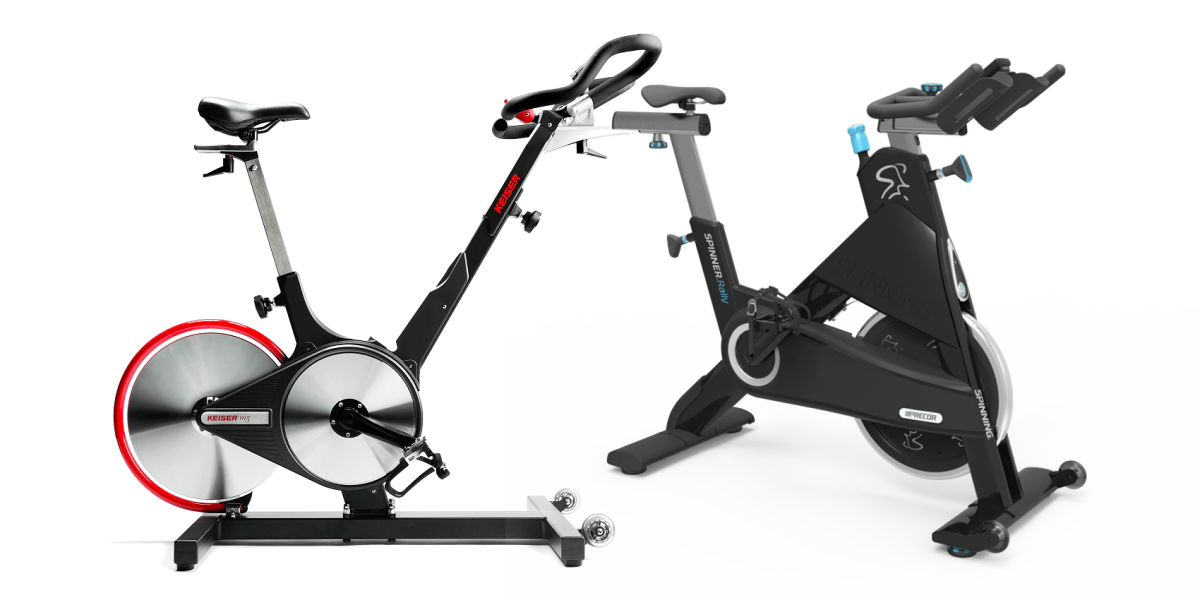 new keiser precor bikes