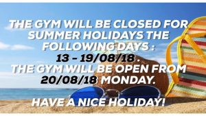 summer holidays 2018