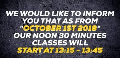 noon classes 2018