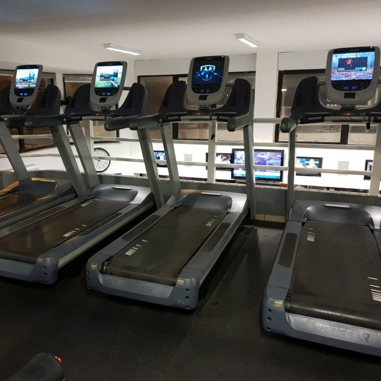 New cardio equipment 6 PRECOR treadmills Anaplasis Gym Fitness