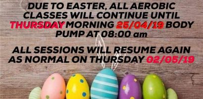 easter holidays classes 2019