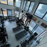 Downstairs cardio from above