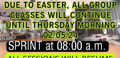 group classes easter holidays 2024