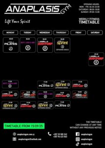 classes timetable sep25