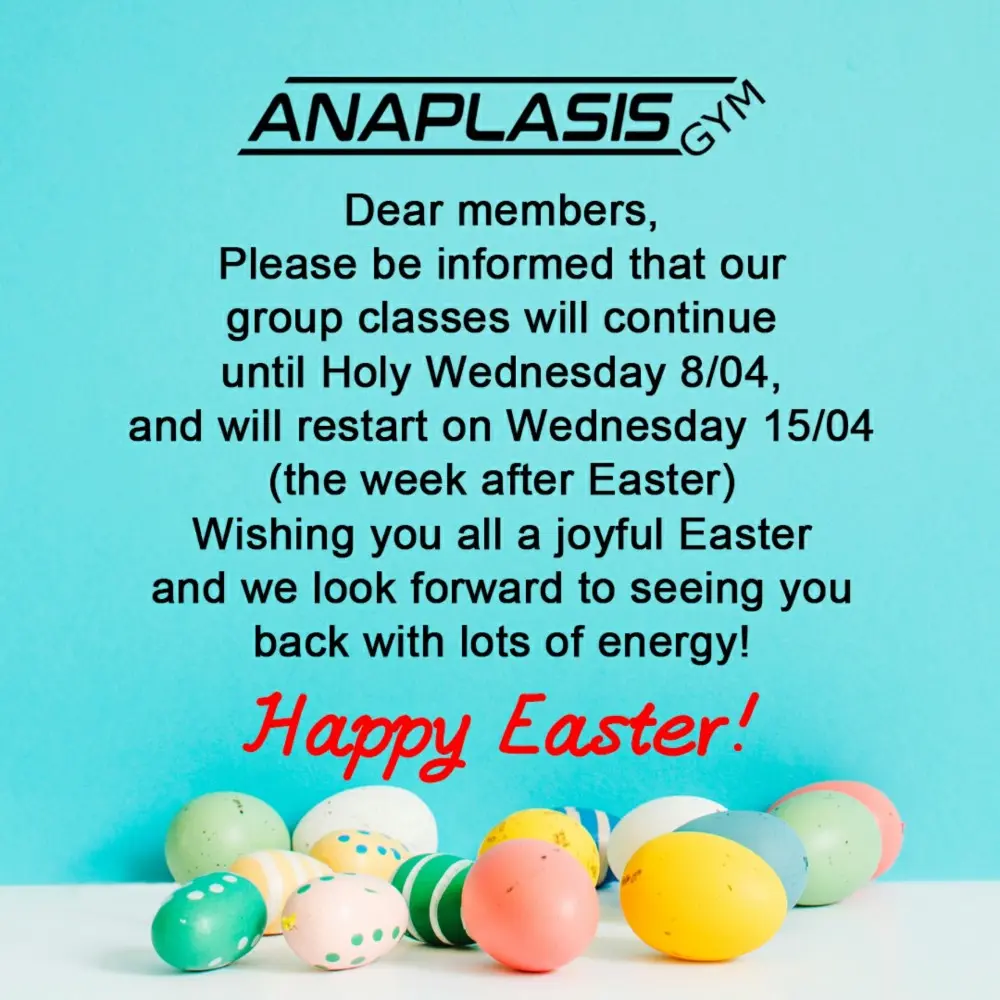 group classes easter holidays 2026